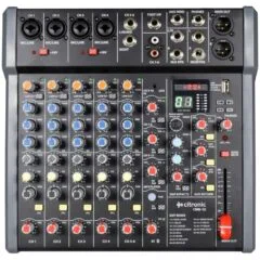 Citronic Mixer - CMB-10 - 10ch Mixer with DSP USB PC BT