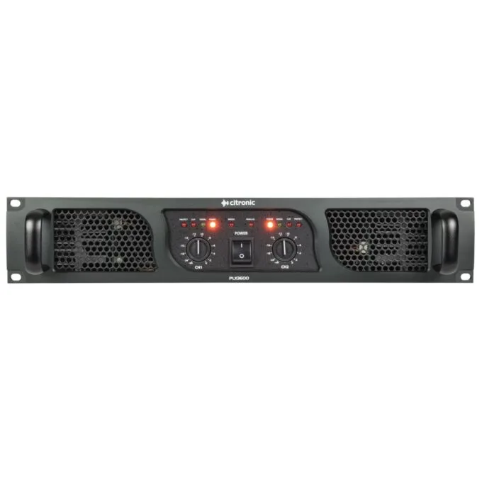 Citronic Power Amplifier - PLX3600 - Power Amplifier 2x1800W 2ohm 172.218UK — image 2