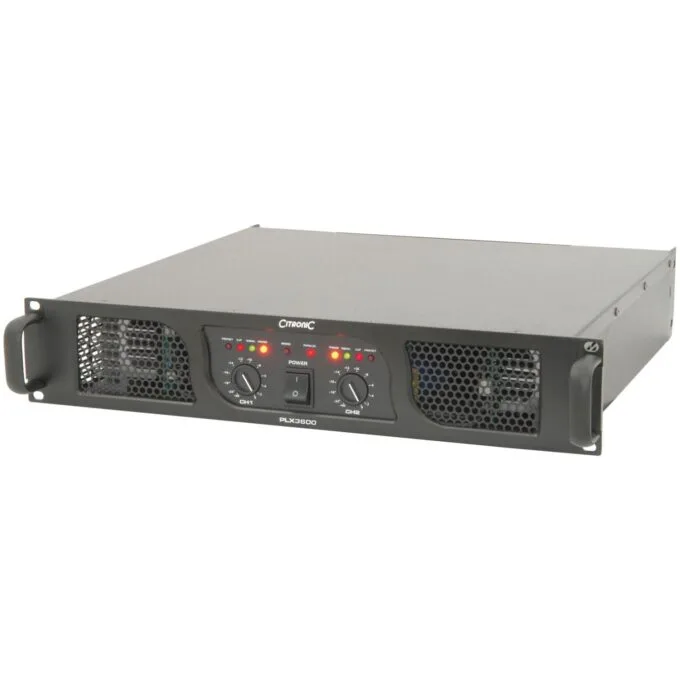 Citronic Power Amplifier - PLX3600 - Power Amplifier 2x1800W 2ohm 172.218UK — image 1