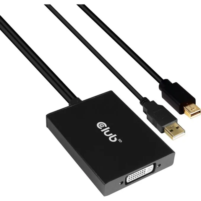 Club3D Adapter - MiniDisplayport to DVI-D (Active Dual) St Bu retail — image 7