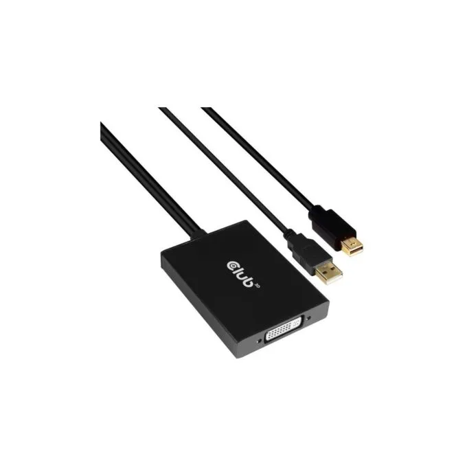 Club3D Adapter - MiniDisplayport to DVI-D (Active Dual) St Bu retail — image 1