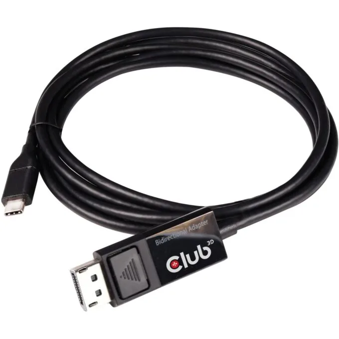 Club3D Cable - USB 3.1 Type-C to DP 1.4 8K60Hz UHD 1.8m St St — image 3