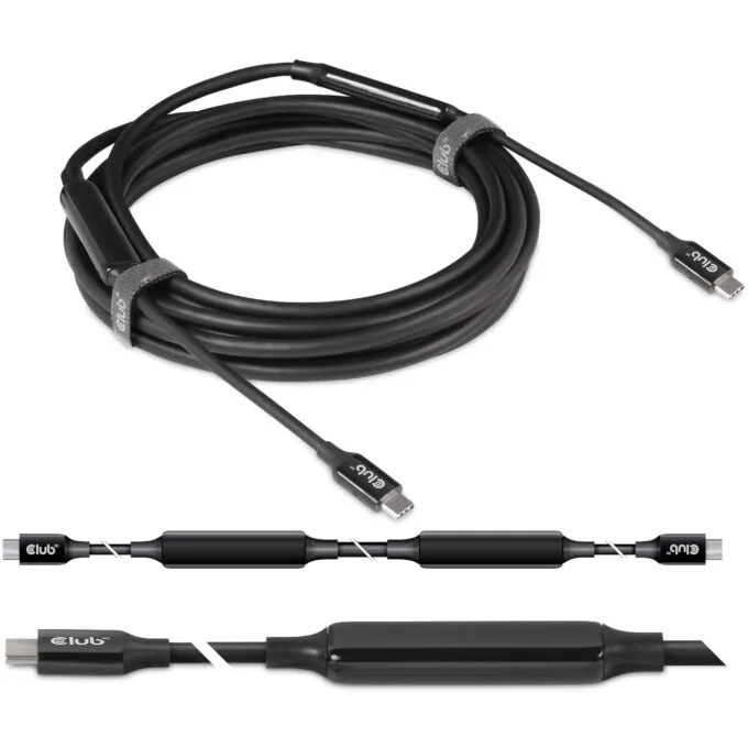 Club3D Cable - USB 3.2 Type-C 5m Active St St — image 9