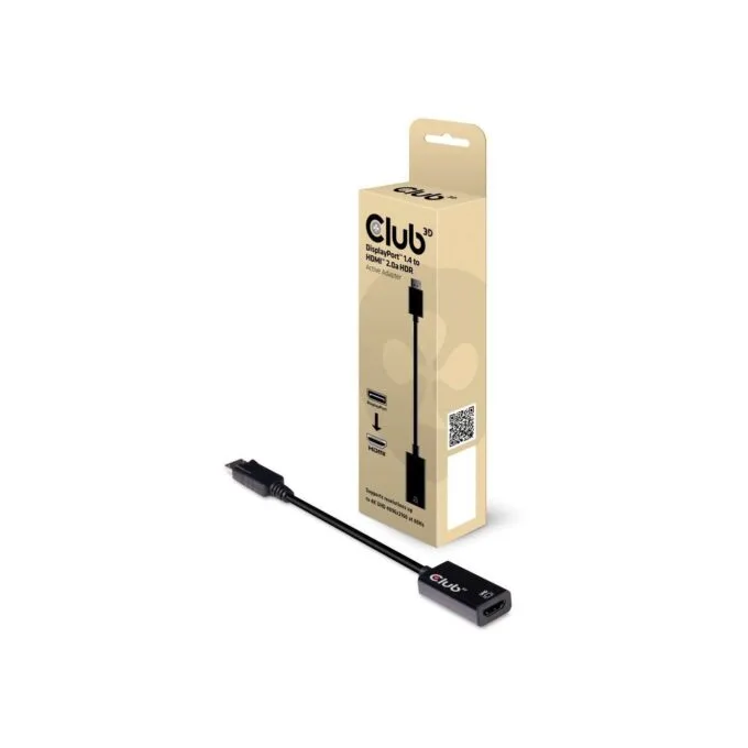 Club3D DisplayPort to HDMI 2.0b HDR 4K60Hz Active Adapter — image 2