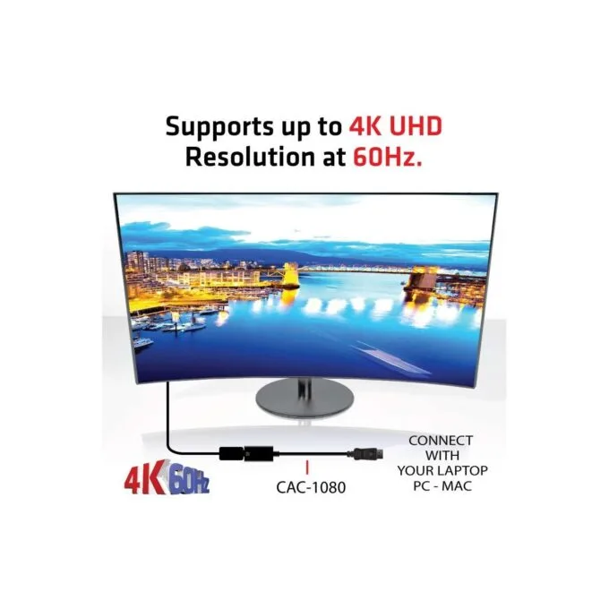 Club3D DisplayPort to HDMI 2.0b HDR 4K60Hz Active Adapter — image 4