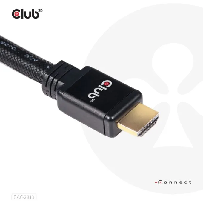 Club3D HDMI Cable A - to A 2.0 RedMere 4K60Hz UHD 10 Meter retail — image 2