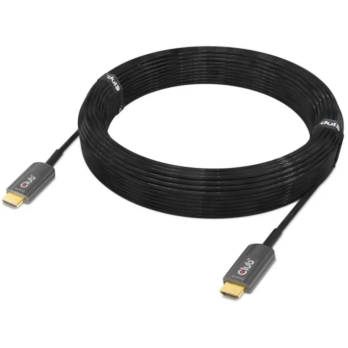 Club3D HDMI Cable A to A - 2.1 Active Optical - 8K60Hz UHD - 15 m Retail — image 2