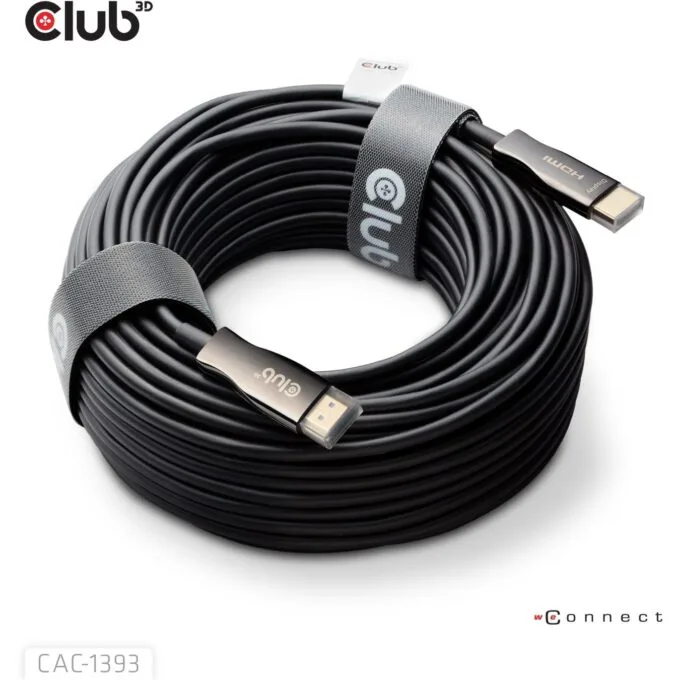 Club3D HDMI Cable A - to A 2.1 active optical 8K60Hz UHD 50 meter retail — image 6