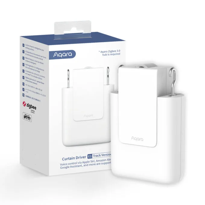 CM-M01-TRACK CURTAIN DRIVER E1 TRACK VERSION, WHITE AQARA — image 1