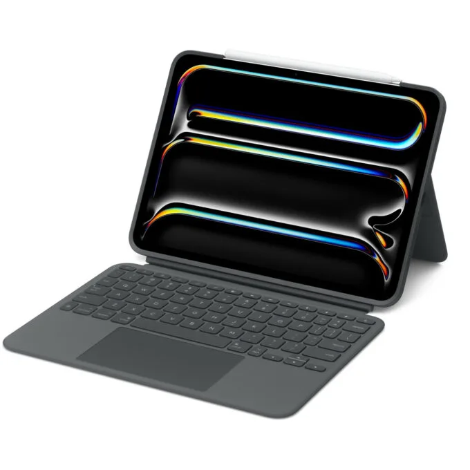 ComboTouch Keyboard Case for 11-inch iPad Air/Pro (M4) - HRH42F/A - Black, Backlit QWERTY with Trackpad — image 1