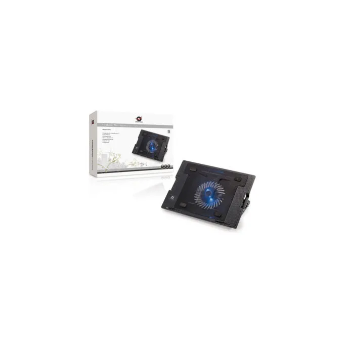 CONCEPTRONIC 1-Fan USB-A2.0 Laptop-Kühlpad 40Kg ERGO 17' sw — image 6