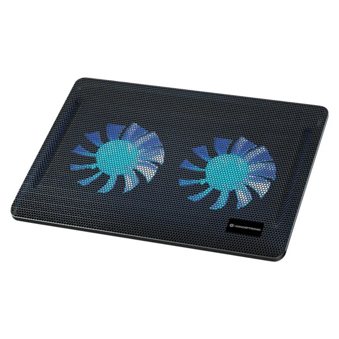 CONCEPTRONIC 2-Fan USB-A2.0 Laptop-Kühlpad 3Kg 15.6' sw — image 4