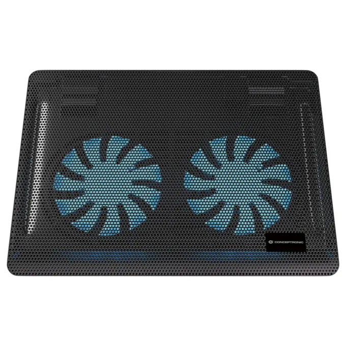 CONCEPTRONIC 2-Fan USB-A2.0 Laptop-Kühlpad 3Kg 15.6' sw — image 1