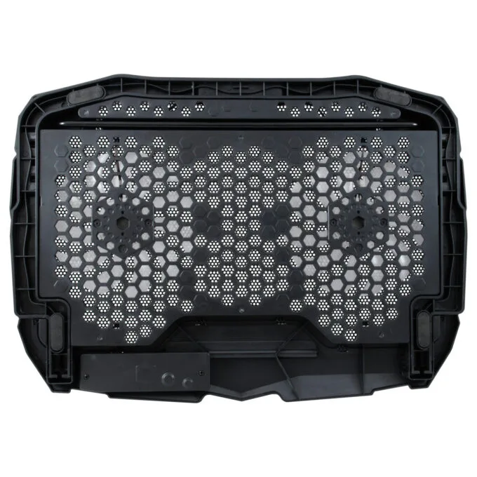 CONCEPTRONIC 2-Fan USB-A2.0 Laptop-Kühlpad 7Kg ERGO 17' sw — image 2