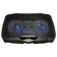 CONCEPTRONIC 2-Fan USB-A2.0 Laptop-Kühlpad 7Kg ERGO 17' sw