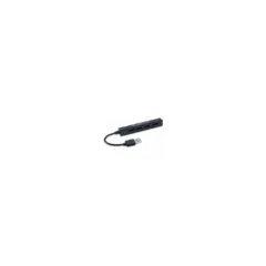 CONCEPTRONIC 4-Port Hub USB-A2.0- to 4xA2.0 schlank o.Netz. sw