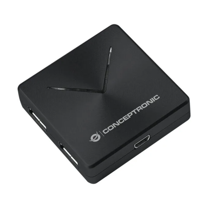 CONCEPTRONIC 4-Port Hub USB-A3.0 Mini-B - to 4xA3.0 o.Netz. sw — image 3