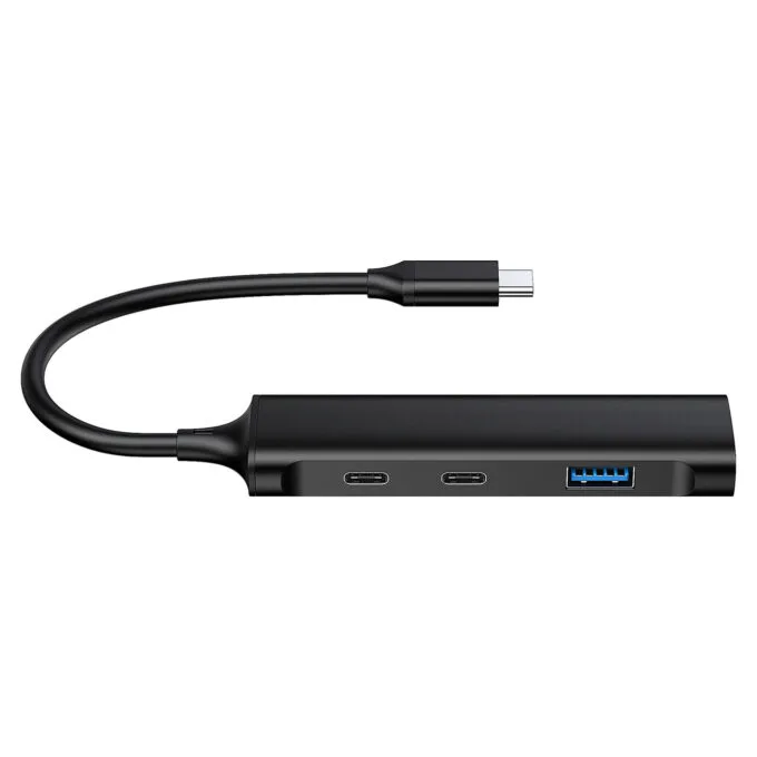 CONCEPTRONIC 4-Port Hub USB-C3.2Gen1- to 2xA3.0 2xC o.Netz. sw — image 4