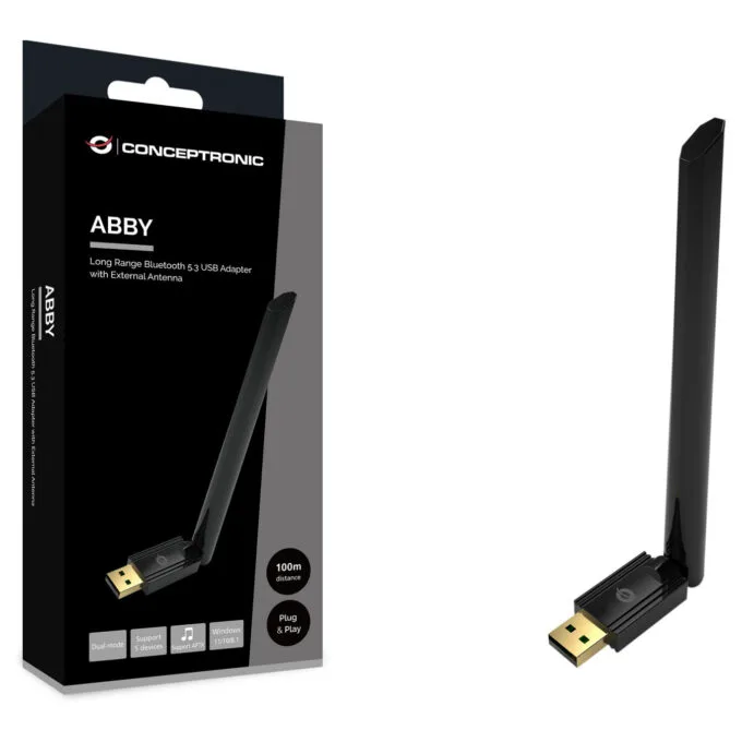CONCEPTRONIC Bluetooth5.3 Adapter NanoUSB 100m schwarz — image 2