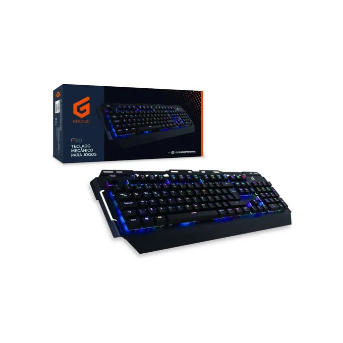 CONCEPTRONIC Gaming Tasta.. RGB. PT. Blue Switche portugies. — image 2