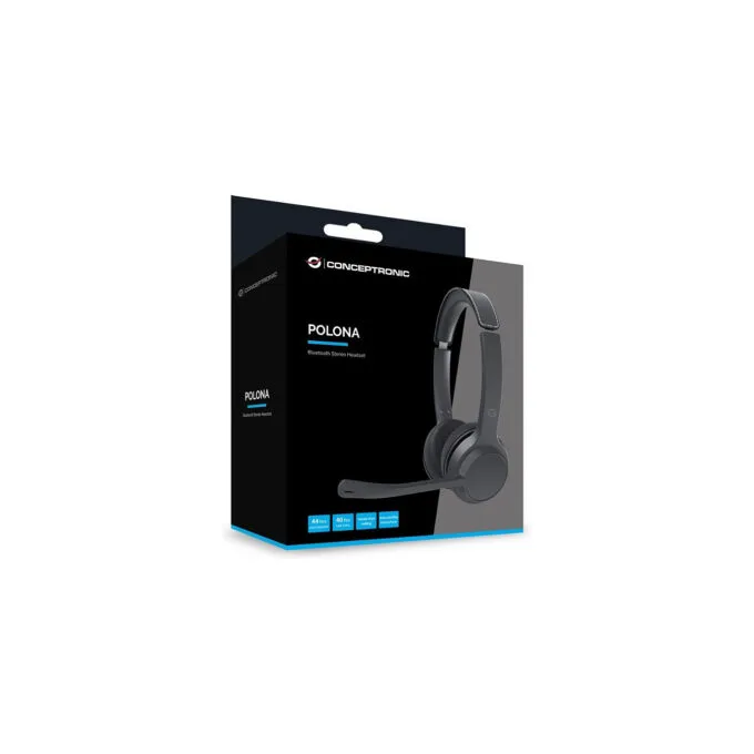 CONCEPTRONIC Headset Wireless BT 5.3 Stereo black — image 6