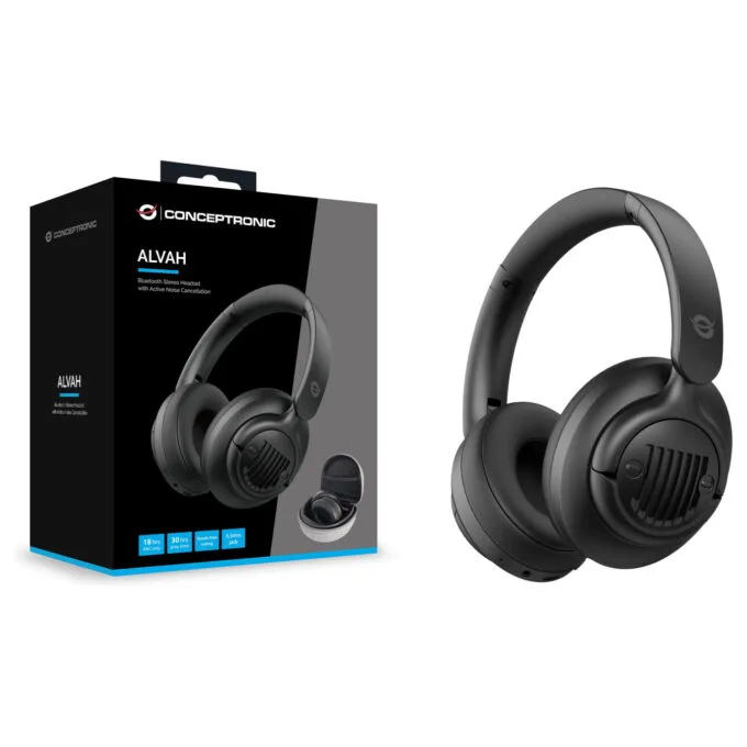 CONCEPTRONIC Headset Wireless BT 5.4 Stereo o.Bügel 25Std sw — image 4