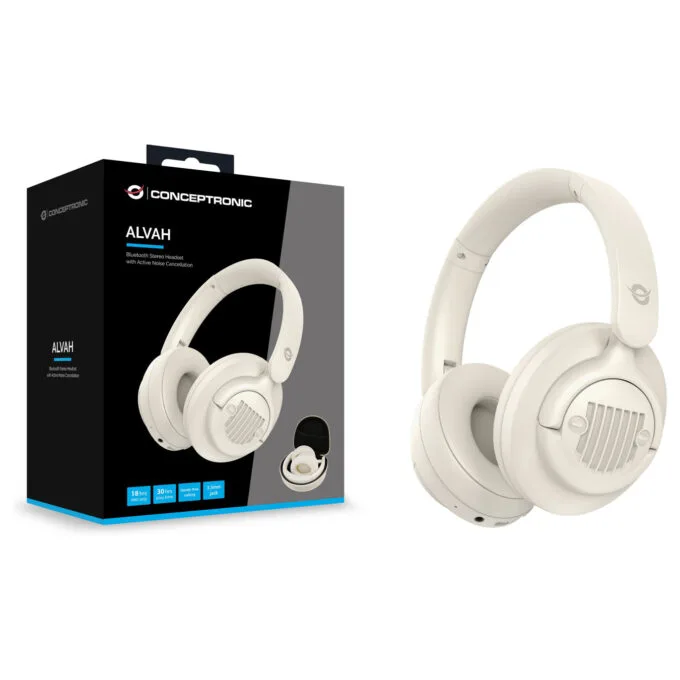 CONCEPTRONIC Headset Wireless BT 5.4 Stereo o.Bügel 25Std ws — image 4