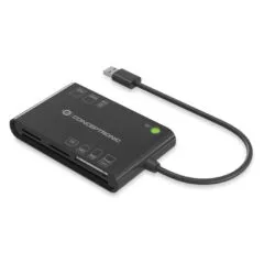 CONCEPTRONIC Kartenleser USB-A2.0- to 7-in-1 schwarz