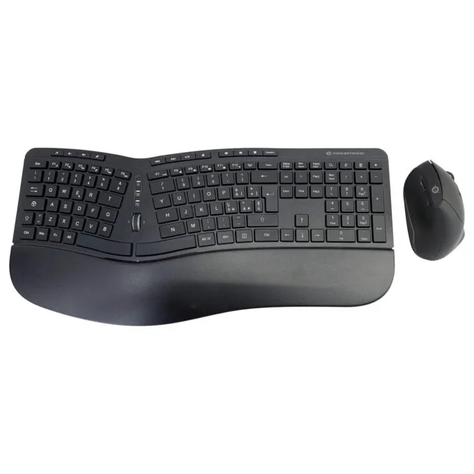 CONCEPTRONIC Wireless Keyboard+Mouse.ergo.Layout italien. sw — image 1