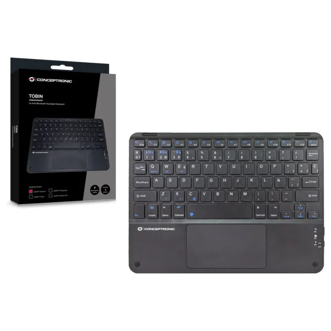 CONCEPTRONIC Wireless Tastatur. Layout spanisch 10' schwarz — image 5
