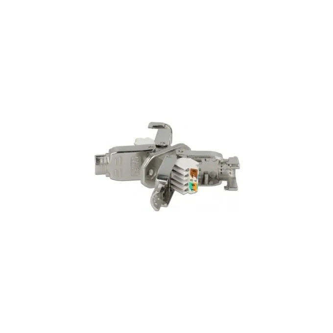 Connector for Network Cable Cat.6a STP Tool-Free, Coupling — image 2