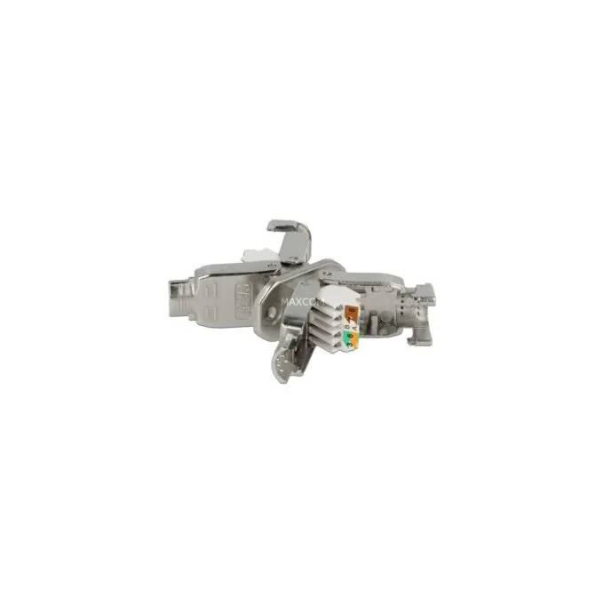 Connector for Network Cable Cat.6a STP Tool-Free, Coupling — image 5