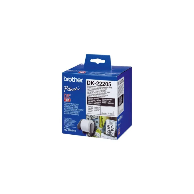 Continuous label (paper) DK-22205, tape — image 1
