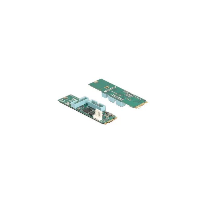Converter M.2 Key B+M connector to 4 x USB 5 Gbps Type-A, interface extension — image 1