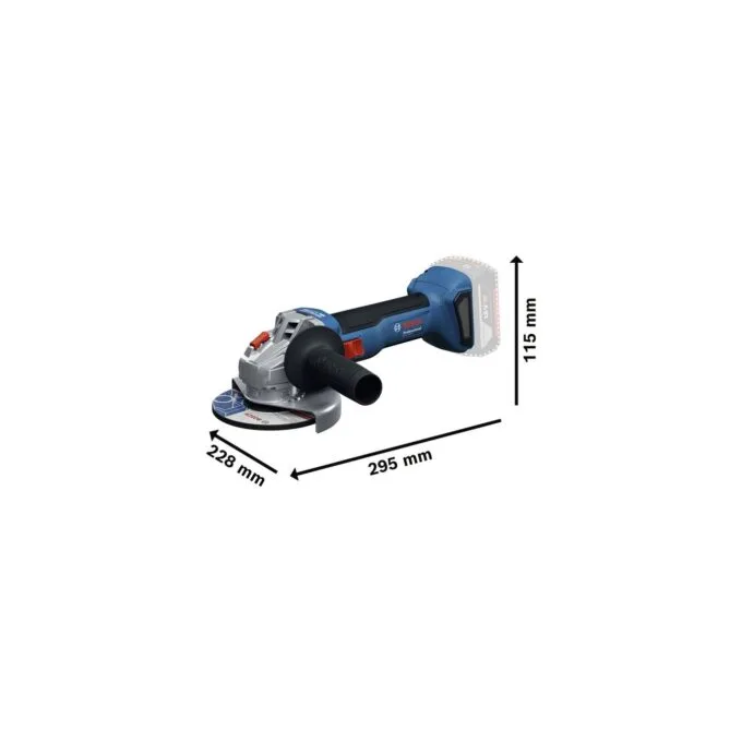 Cordless angle grinder - GWS 18V-8 Professional - 18 volts — image 3