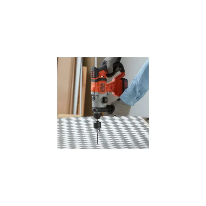 Cordless combination hammer BCD900E2K, 18 volts, hammer drill — image 12