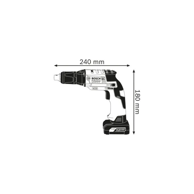 Cordless drywall screwdriver - GTB 12V-11 - Professional solo, 12 volts — image 3