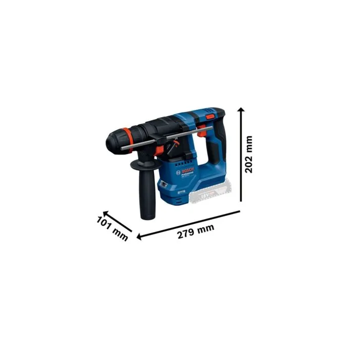 Cordless hammer drill - GBH 18V-18 X - Professional solo, 18 volts — image 12