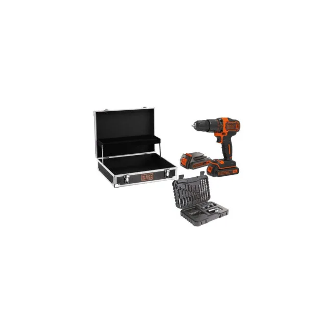 Cordless impact drill BDCHD18B2FC, 18 volts — image 1