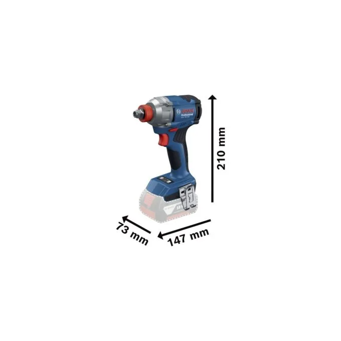 Cordless impact wrench - GDX 18V-285 - Professional solo, 18 volts — image 2