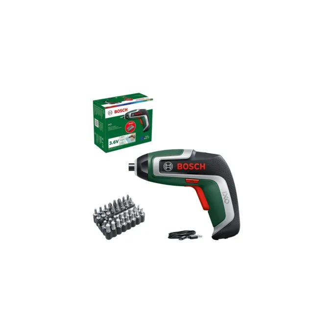 Cordless screwdriver IXO 7 bit set 3.6 volts — image 1