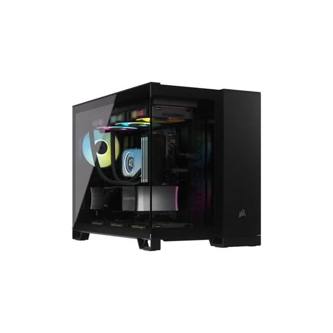 Corsair 2500X RGB schwarz Midi Tower mATX Gaming Gehäuse — image 7
