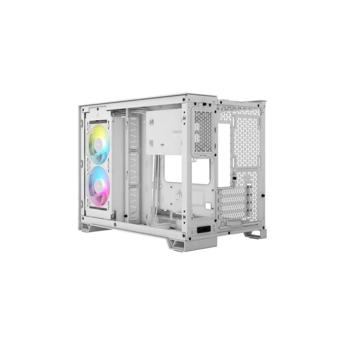 Corsair 2500X RGB weiß Midi Tower mATX Gaming Gehäuse — image 7