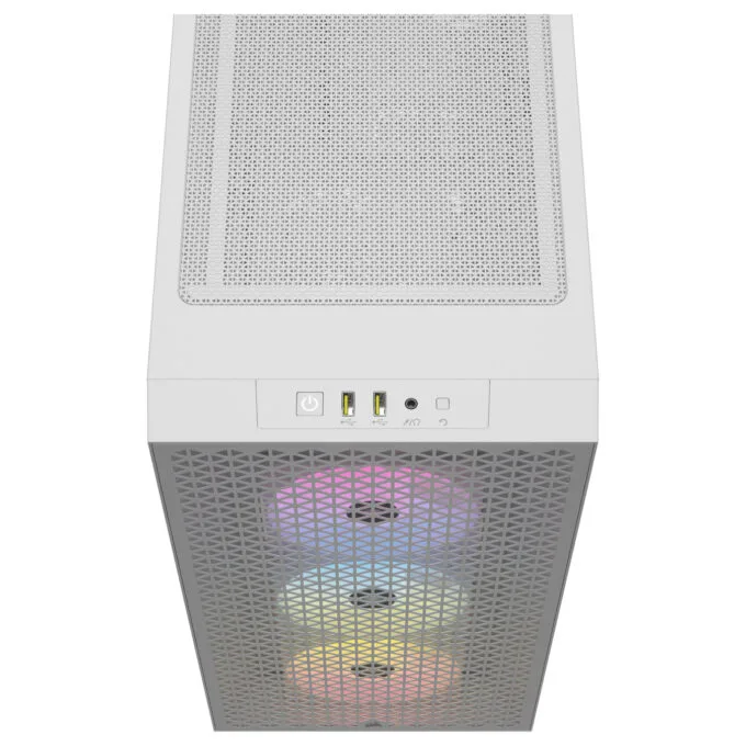 Corsair 3000D RGB Airflow weiß Midi Tower ATX Gaming Gehäuse — image 3