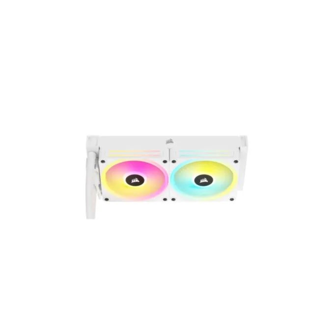 Corsair iCUE H100i RGB AIO - CW-9061005-WW - 240mm Radiator, White, 2x120mm RGB Fans — image 3