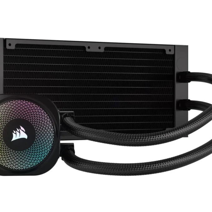 Corsair iCUE Link NAUTILUS 240 RS ARGB - 240mm AIO Liquid CPU Cooler, Black, ARGB — image 3