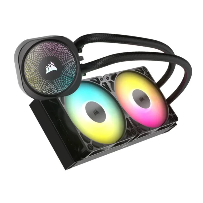 Corsair iCUE Link NAUTILUS 240 RS ARGB - 240mm AIO Liquid CPU Cooler, Black, ARGB — image 4