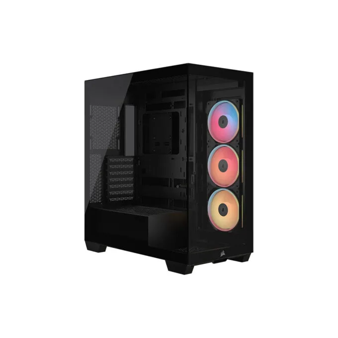CORSAIR Midi 3500X LXR LINK (Tempered Glass) Black — image 1
