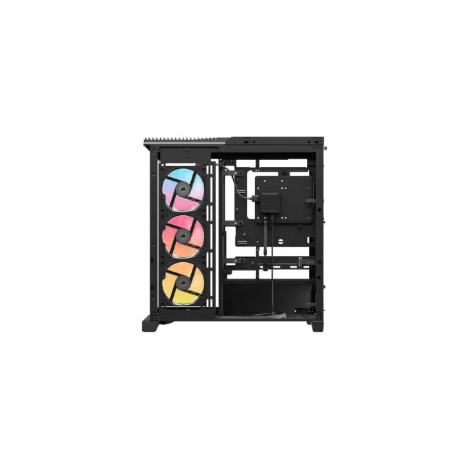 CORSAIR Midi 4500X LX RGB Tempered Glass Black — image 2