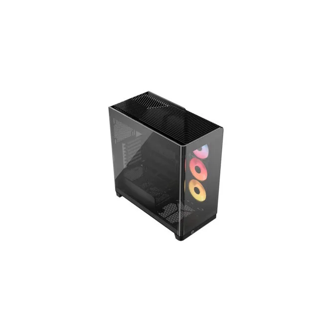CORSAIR Midi 4500X LX RGB Tempered Glass Black — image 1